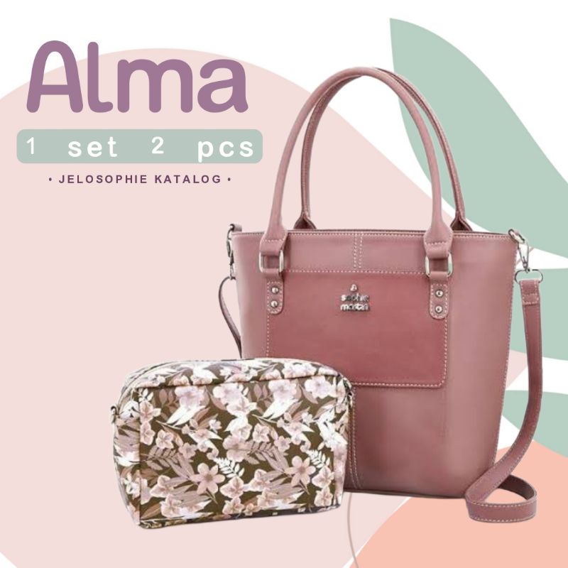TAS ALMA SET SLINGBAG SOPHIE MARTIN PARIS PROMO MURAH