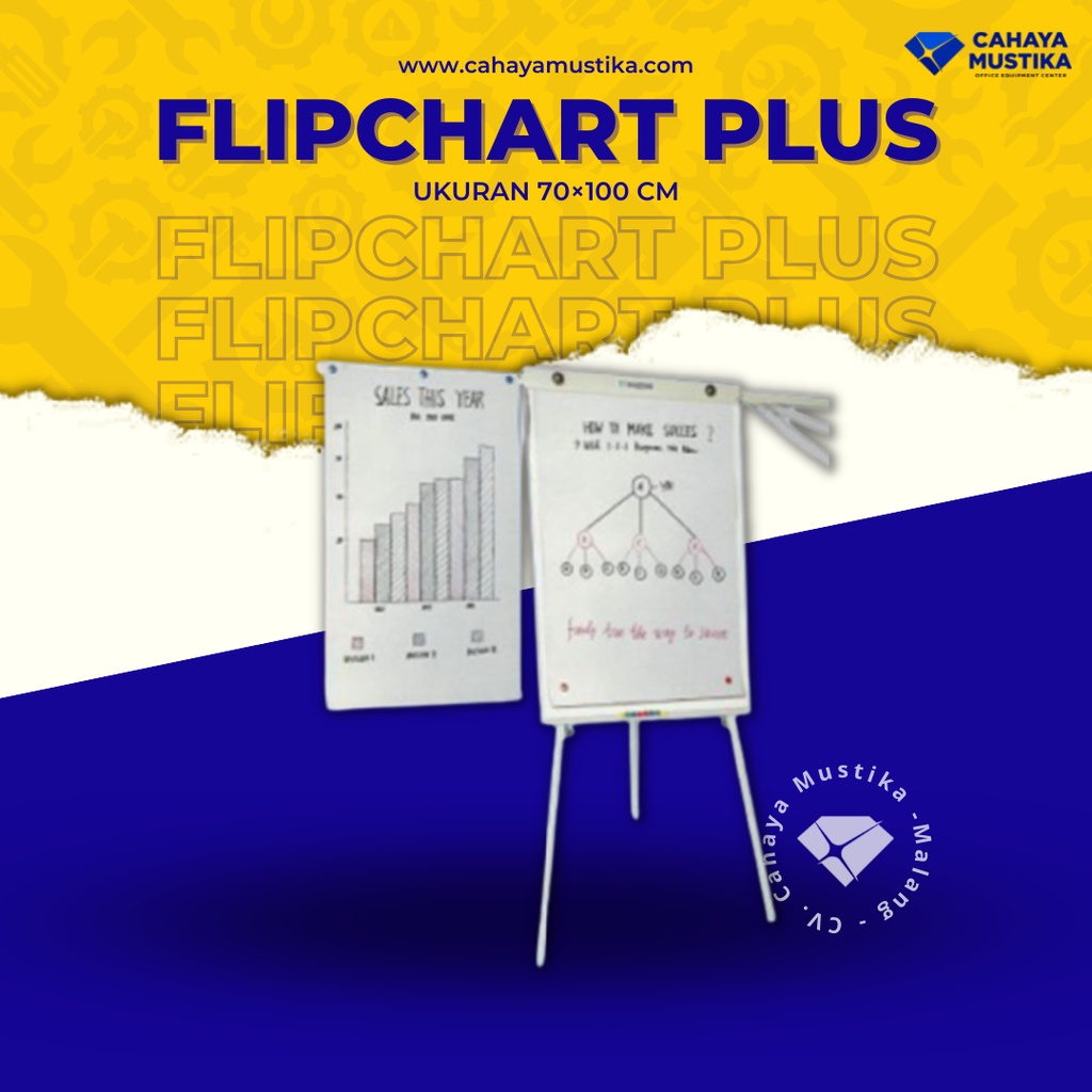 

Jual FlipChart Millenium Uk 70x100 Plus - Harga Flip Chart Di Malang