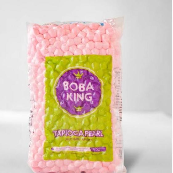

BISA COD ✔️1 kg Bobaking Strawberry BOBA|KD5