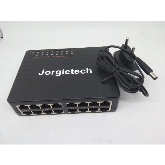Jorgietech Switch 16 Port 10/100