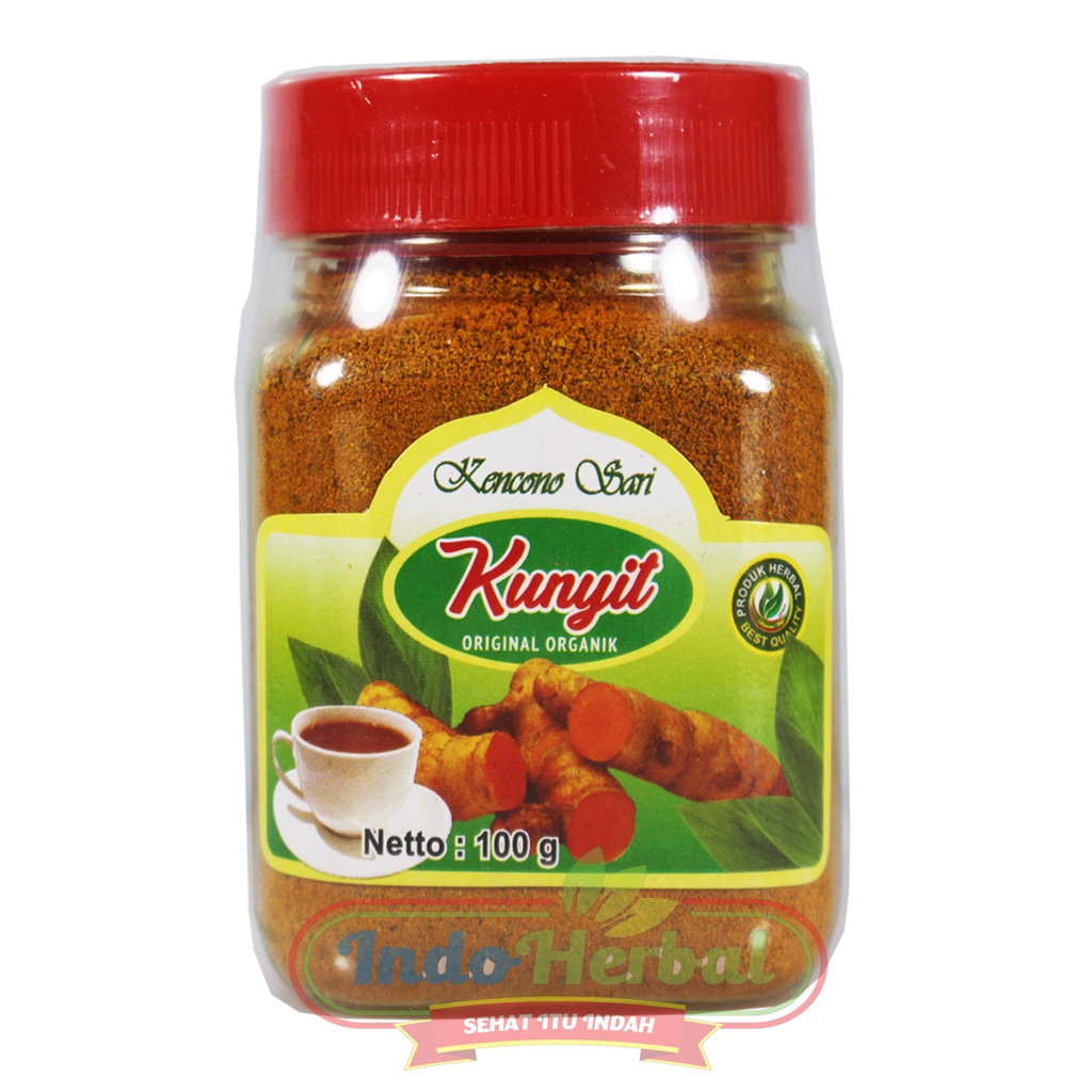 

KUNYIT KENCONO SARI BUBUK 100Gr