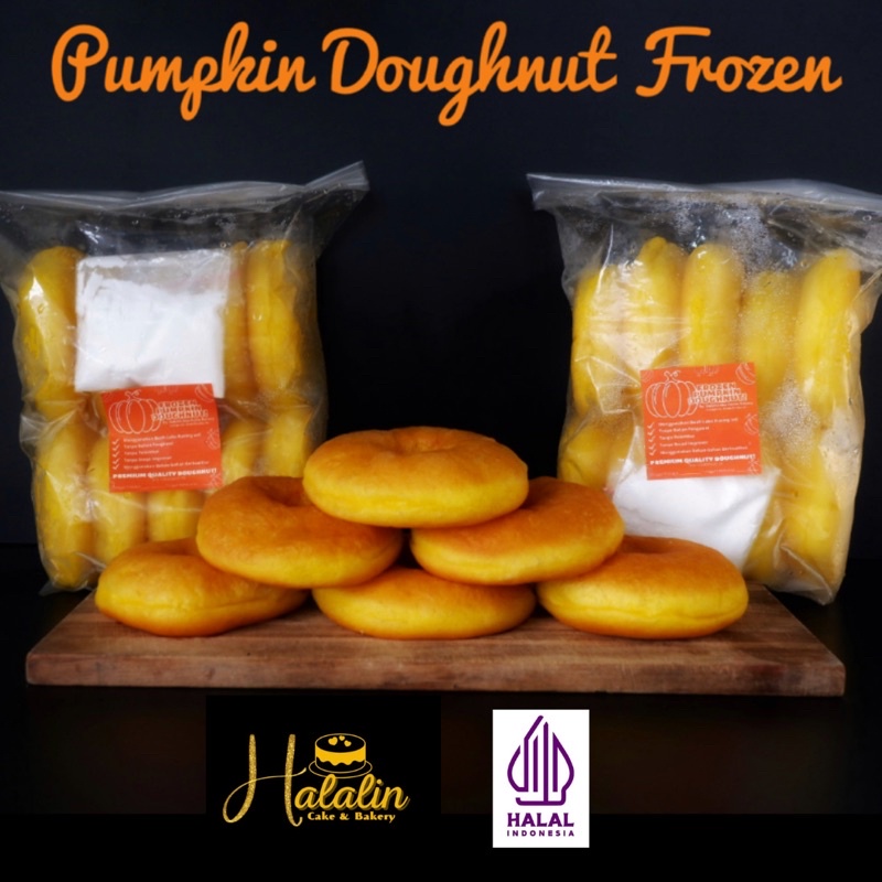 

DONAT LABU KUNING PREMIUM FROZEN 2pack