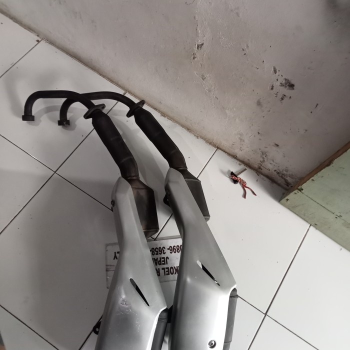 {ElvinaStore} knalpot cbr 150 old thailand original knalpot cbr cbu 150 Berkualitas