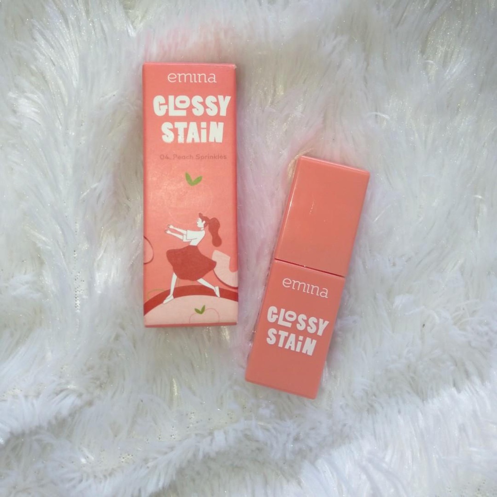 Emina Glossy Stain Lip Gloss Lip Glaze Glossy Stain RUMAH CANTIK