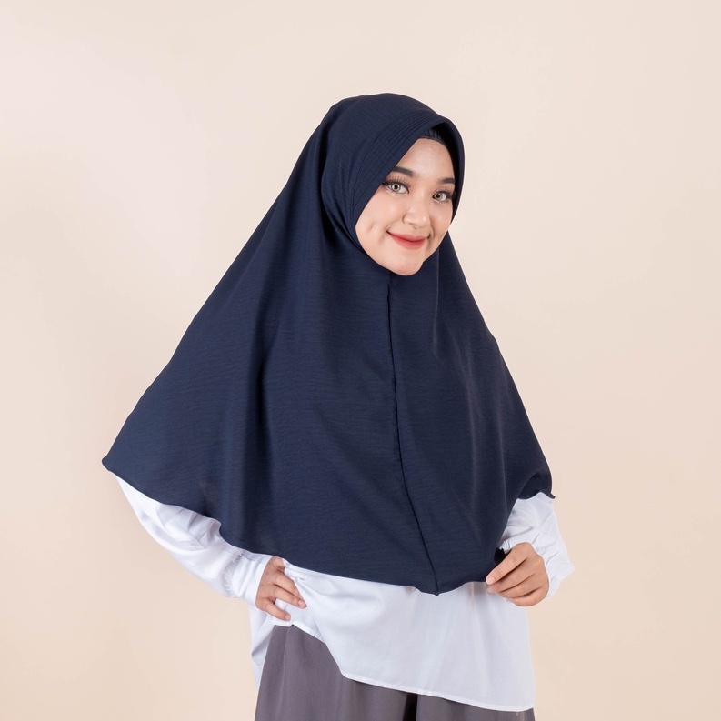 BERGO HASYA BERGO PET CRINKLE AIRFLOW Bergo Maryam Crincle Air Flow Pet