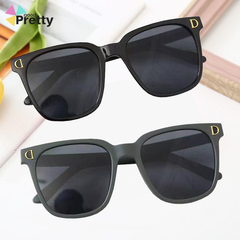 kacamata hitam anak Fashion Perempuan Universal Anti-UV Street Shooting Sunshade Sunglasses - PD