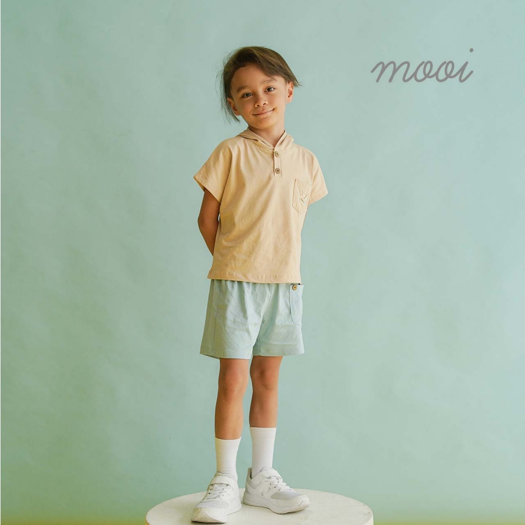 Mooi Vano Short 1-5 Tahun Celana Pendek Kantong Anak Unisex Vano Short Pocket Pants CBKS