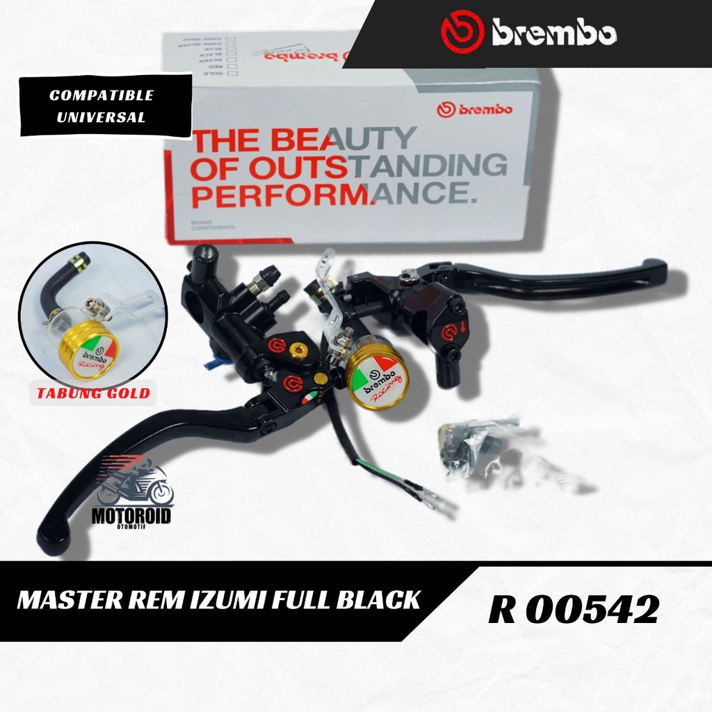 Master Rem Brem Izumi Plus Handle Kiri Kanan Rem dan Kopling Mio Beat Vario Vixion Ninja Jupiter Mx UNIVERSAL