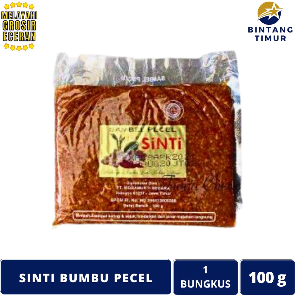 

SINTI Bumbu Pecel 100g/Sachet