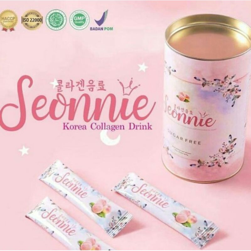 ✨ AKU MURAH ✨ Seonnie Tripeptide Collagen Drink 18 Sachet BPOM