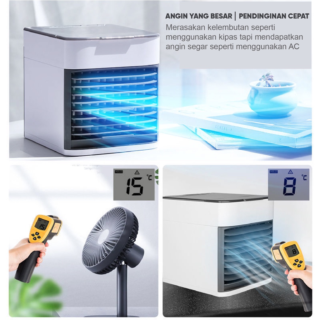 Kecil Smart Air Conditioner Home Office USB Portable Desktop