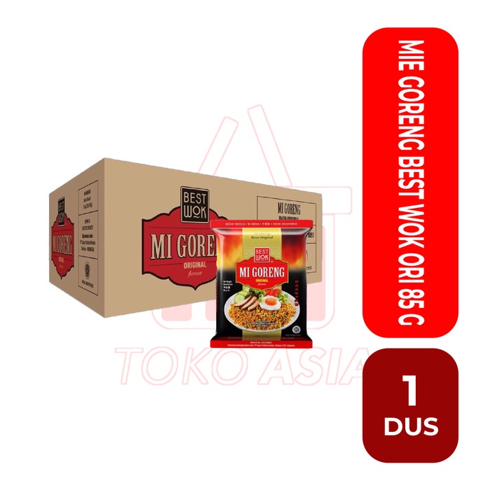 

TERBARU MIE GORENG BEST WOK ORIGINAL 85G 1 DUS