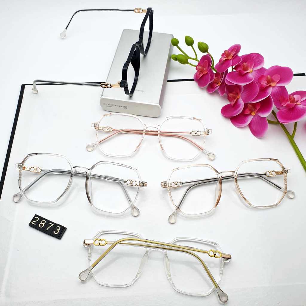 KACAMATA NORMAL FASHION WANITA 2873/FRAME KACAMATA/KACAMATA BENING/