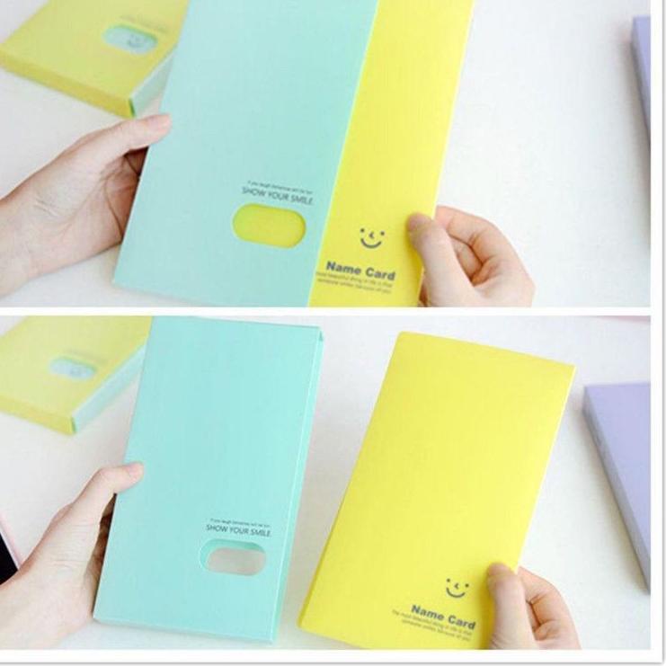 

BNYL Tempat Kartu Nama Photo Lomo Card 120pcs Smiley Multicolor ezje729