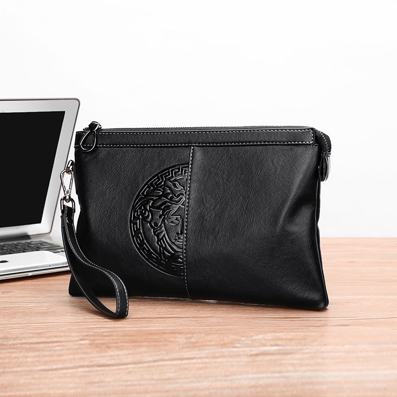 Tas Tangan Kulit Pria Wanita Clutch Bag Handbag Yueskangaroo HB 023