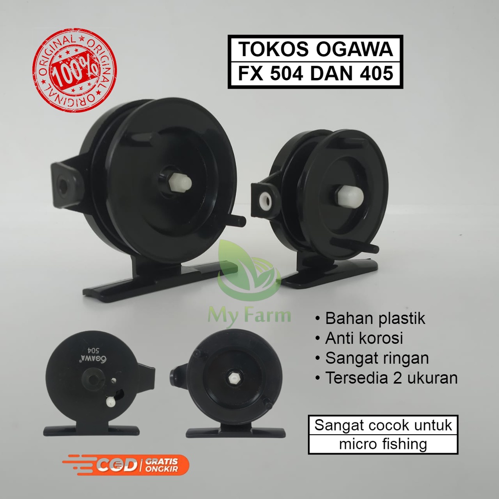 Rell Tokos Ogawa Fx 504 Dan 405 Kerekan Joran Tegek Atau Reel Pancing Mini Murah Cocok Untuk Micro F
