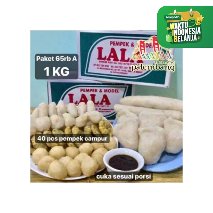 PEMPEK ASLI PALEMBANG PEMPEK LALA PALEMBANG ISI 40 PCS A [PACKING