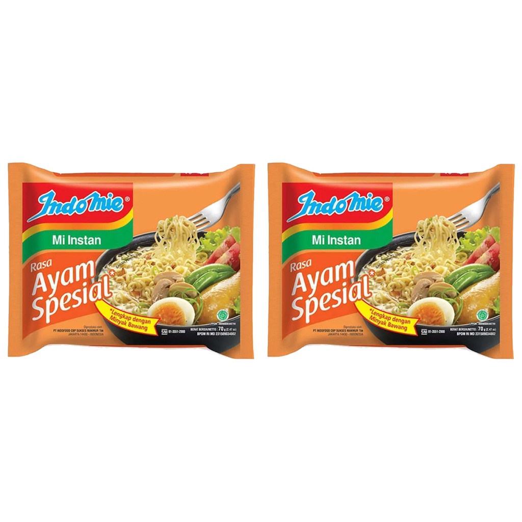 

INDOMIE MIE INSTAN AYAM SPECIAL 75 GR