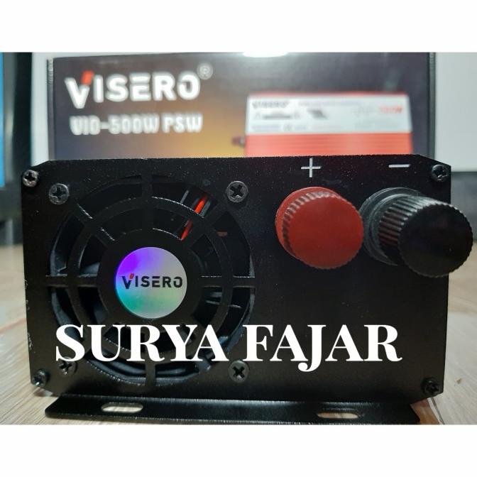 Inverter Pure Sine Wave Visero 500W Vio-500 Psw 500 Watt Sinus Murni