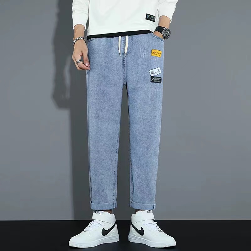 Celana jeans pria celana panjang pria jeans biru baggy pants celana boyfriend celana oversize pria straight jeans celana kulot celana slim fit pria Murah