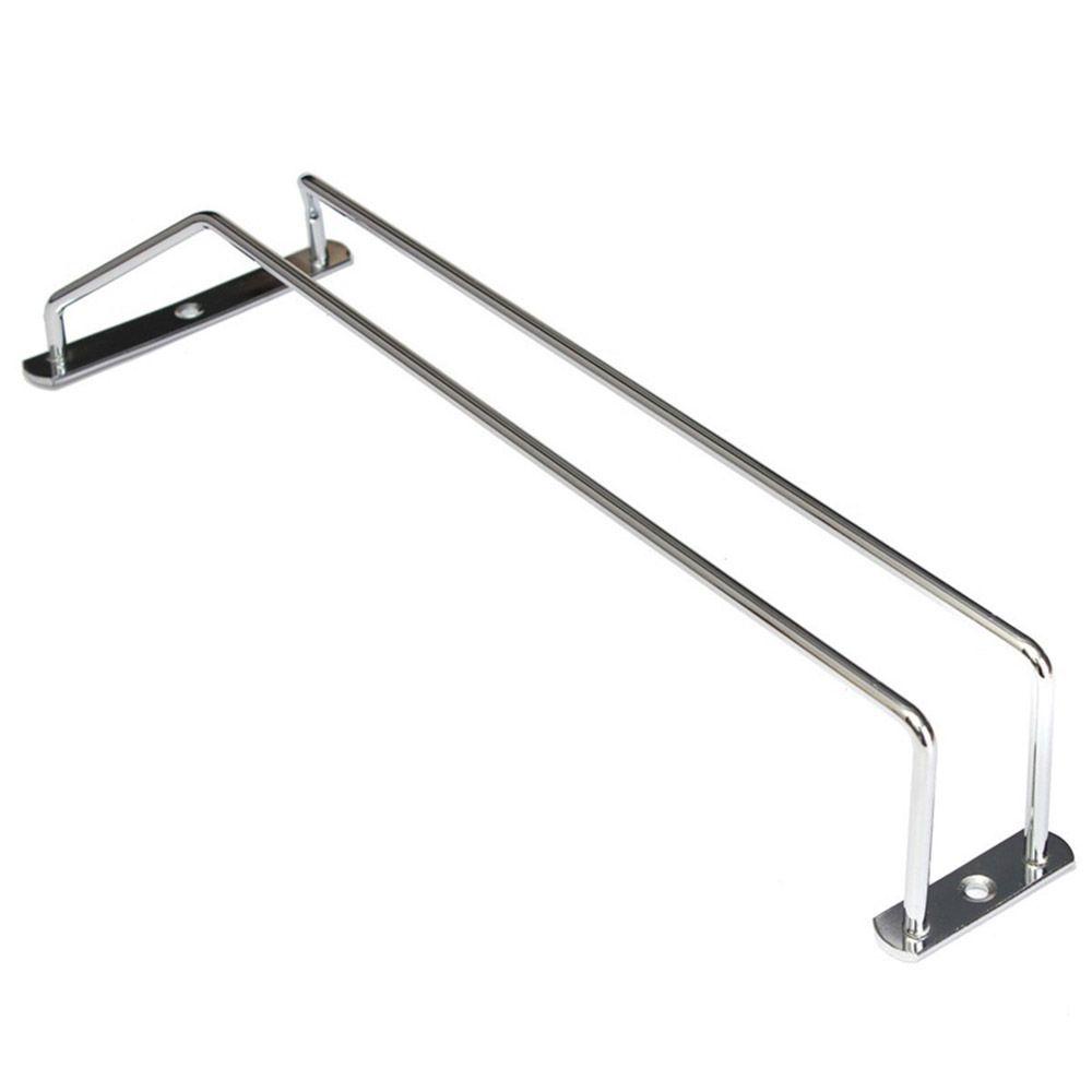 [Elegan] Gantungan Holder Set Sekrup Batangan Lapis Chrome