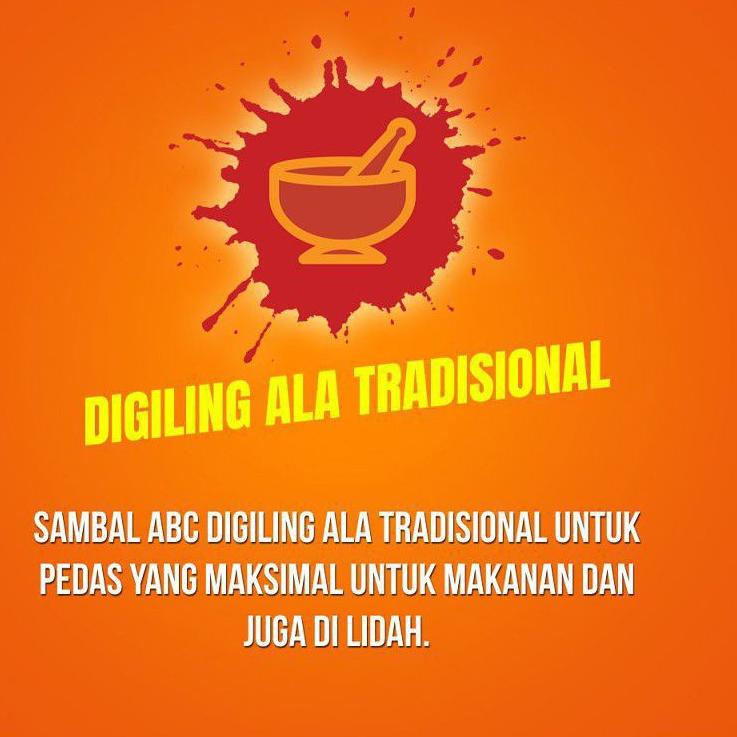 

Paling Laku--Abc sambel asli pouch 380gr