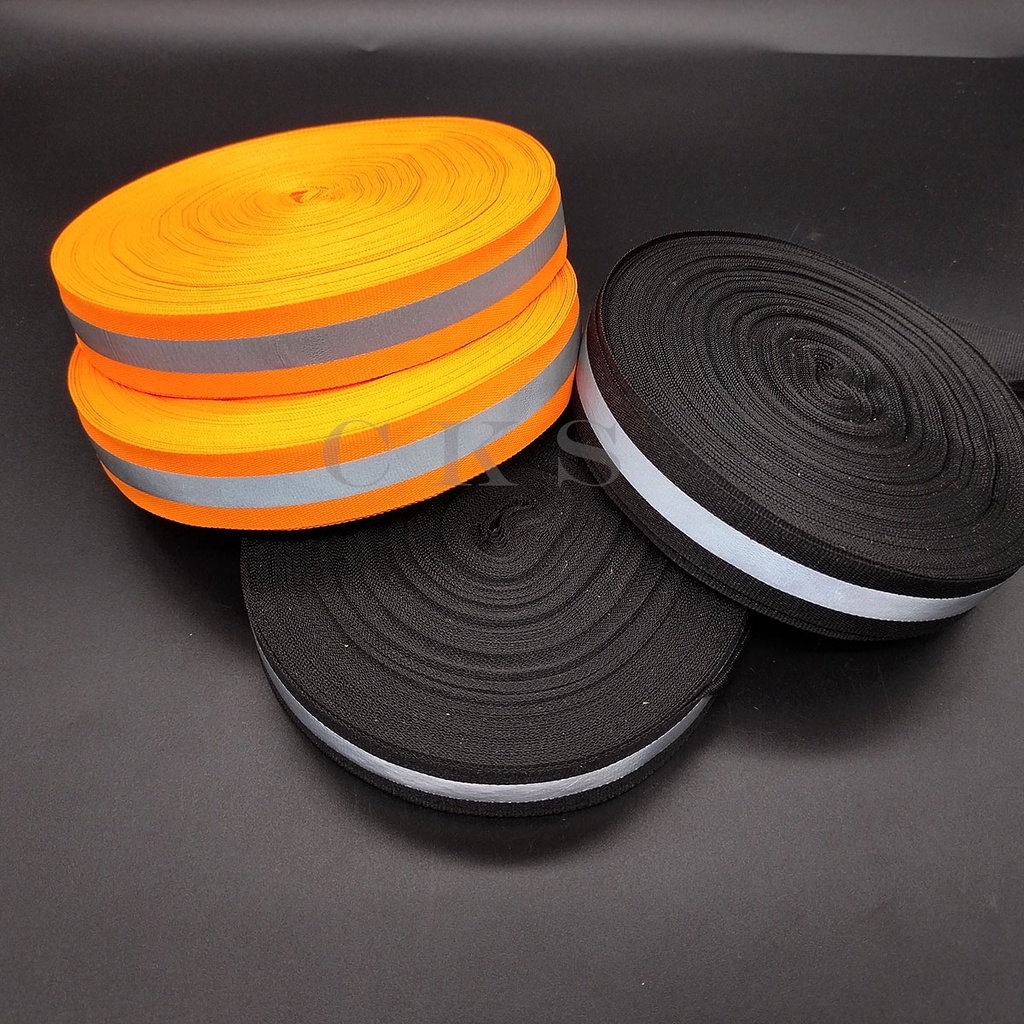Pita Scotlight / Relfektor Kombinasi 2,5 Cm (2,5cm x 1cm)