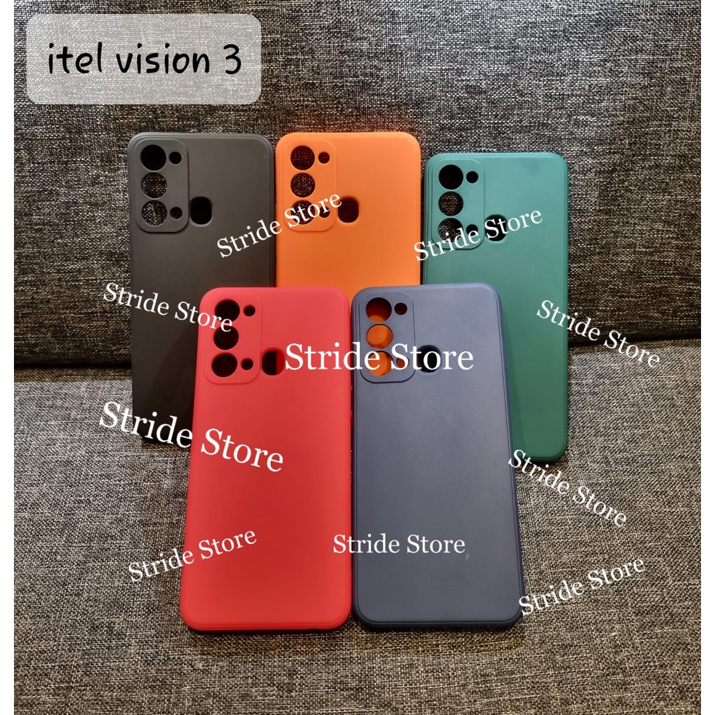 case itel a26 a37 a49 a58 vision 1 plus vision 1 pro vision 3 macaron square soft case