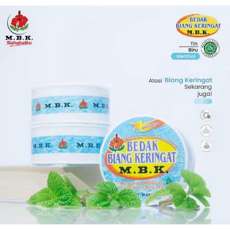 ^ KYRA ^ MBK Deodorant Roll On Stik Anti Bau Badan dan Ketek Serta Biang Keringat M.B.K Bedak Pot Tin