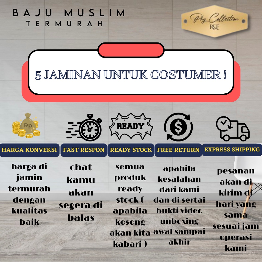 AR-RIZQI Gamis Jubah Muslim Pria Dewasa Jubah Mewah Berkualitas Gamis Kancing Polos Laki Laki Dewasa Dan Remaja Jumbo Ukuran S M L XL XXL XXXL