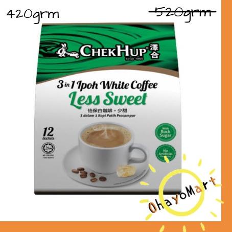 

Chekhup White Coffee Less Sweet/ Chek Hup/ Isntant Coffee 420g