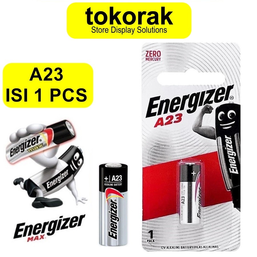 BATERAI A23 23A ENERGIZER - BATERAI REMOTE - BELL - MAINAN - BATERRY