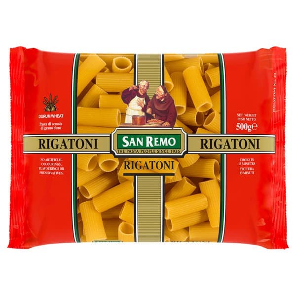 

rigatoni san remo 500