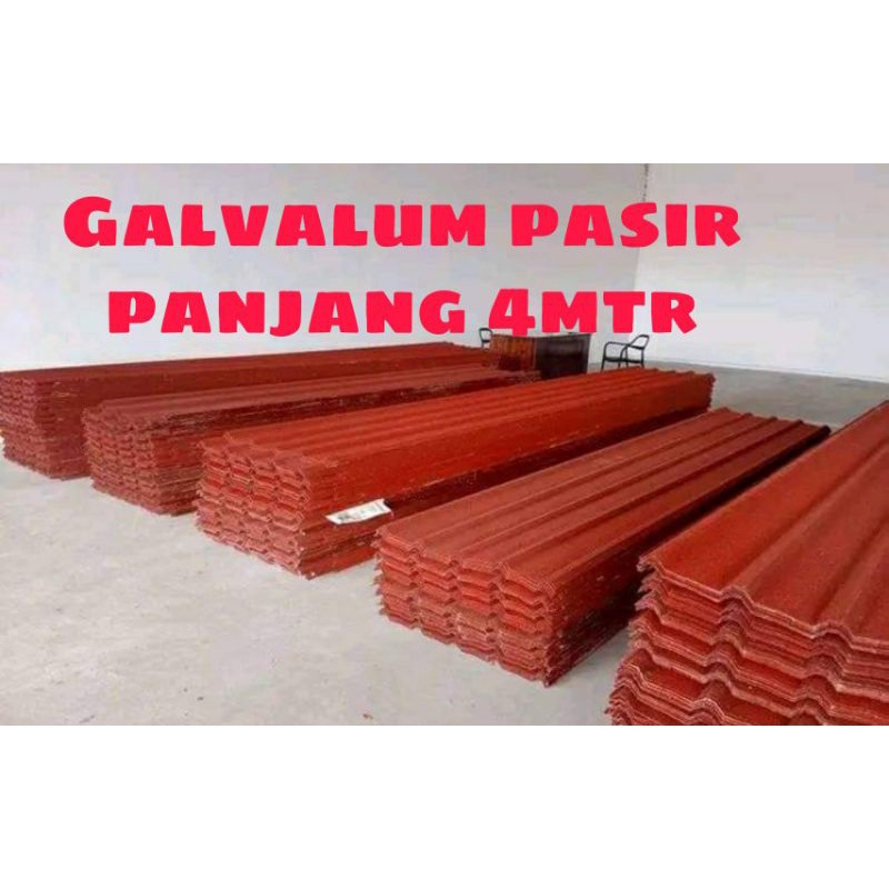 galvalum pasir panjang 4 mtr