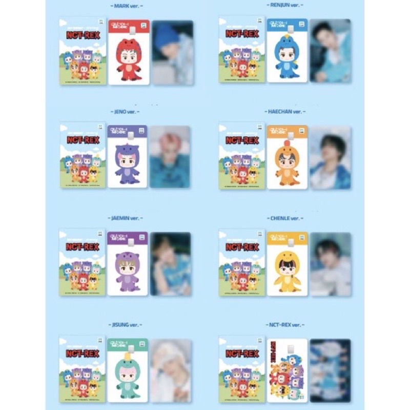 Jual Ready Stock Nct Dream X Pinkfong Nct Rex Locamobility Card Cashbee Tcash Limited Edition