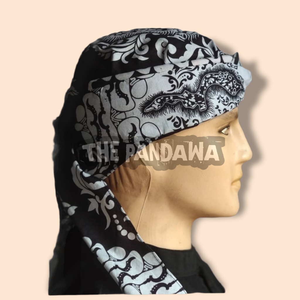 iket Sunda parekos - barangbang semplak - iket - bendo - udeng - totopong - blangkon - khas sunda - 