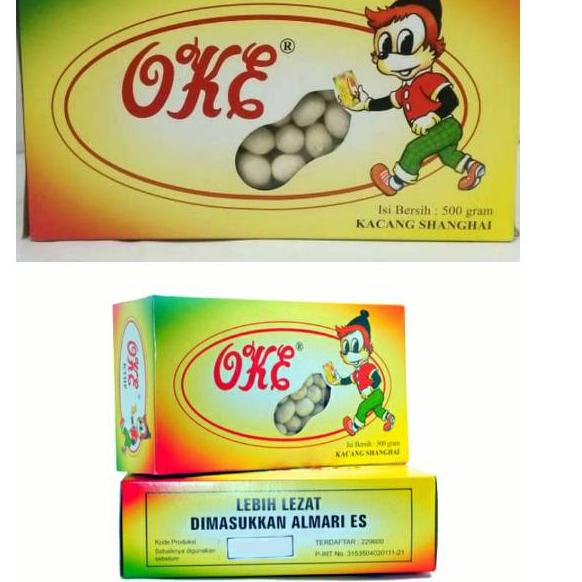 

READY ✅Kacang atom shanghai OKE 500gram|RA8