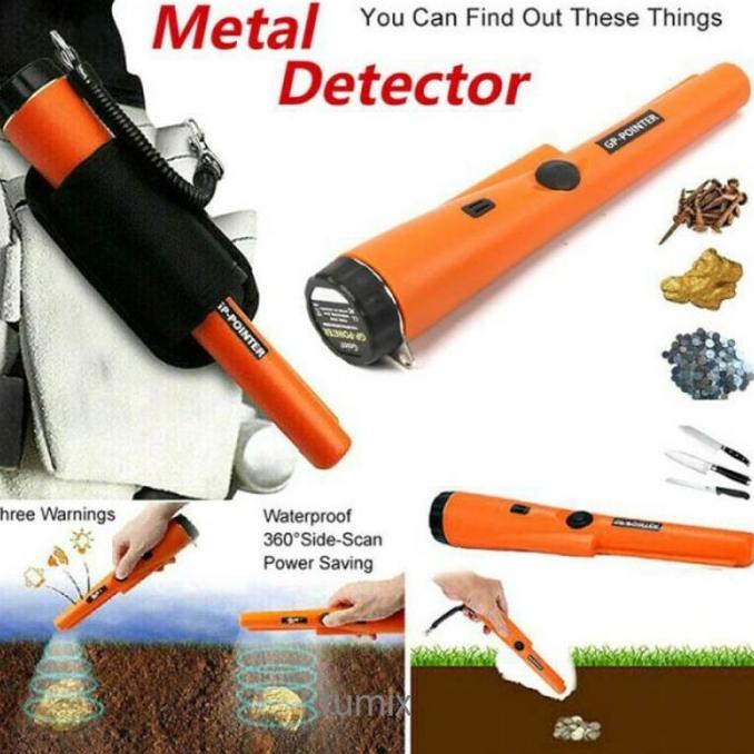 GP Pointer S Metal Detector Alat Pendeteksi Logam Detektor Emas Harta