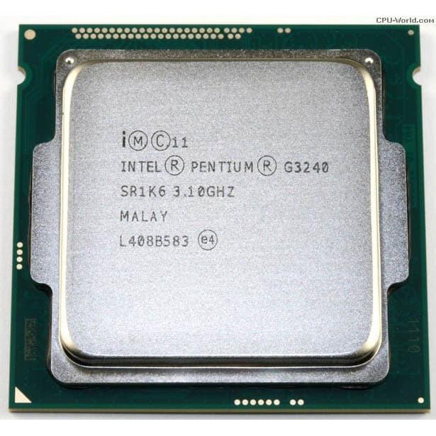 PROCESSOR INTEL DUAL CORE G3240 DUALCORE G 3240 SOCKET LGA 1150 3.1Ghz