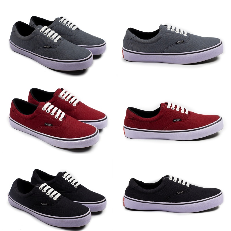 Sepatu Vans Authentic classic Sepatu Pria Wanita Dewasa Sekolah Smp Smk  Tali Putih -BAYAR DI TEMPAT