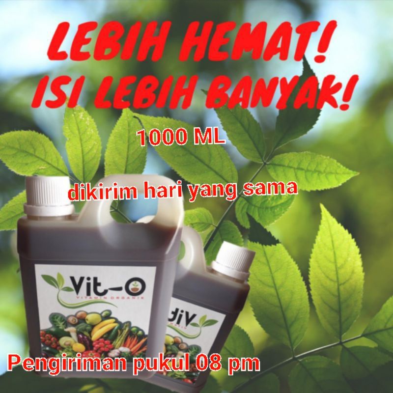 vit o kemasan 1000 ml atau 1 liter