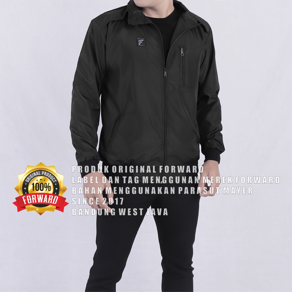 Jaket Parasut Motor Casual Pria Forward System