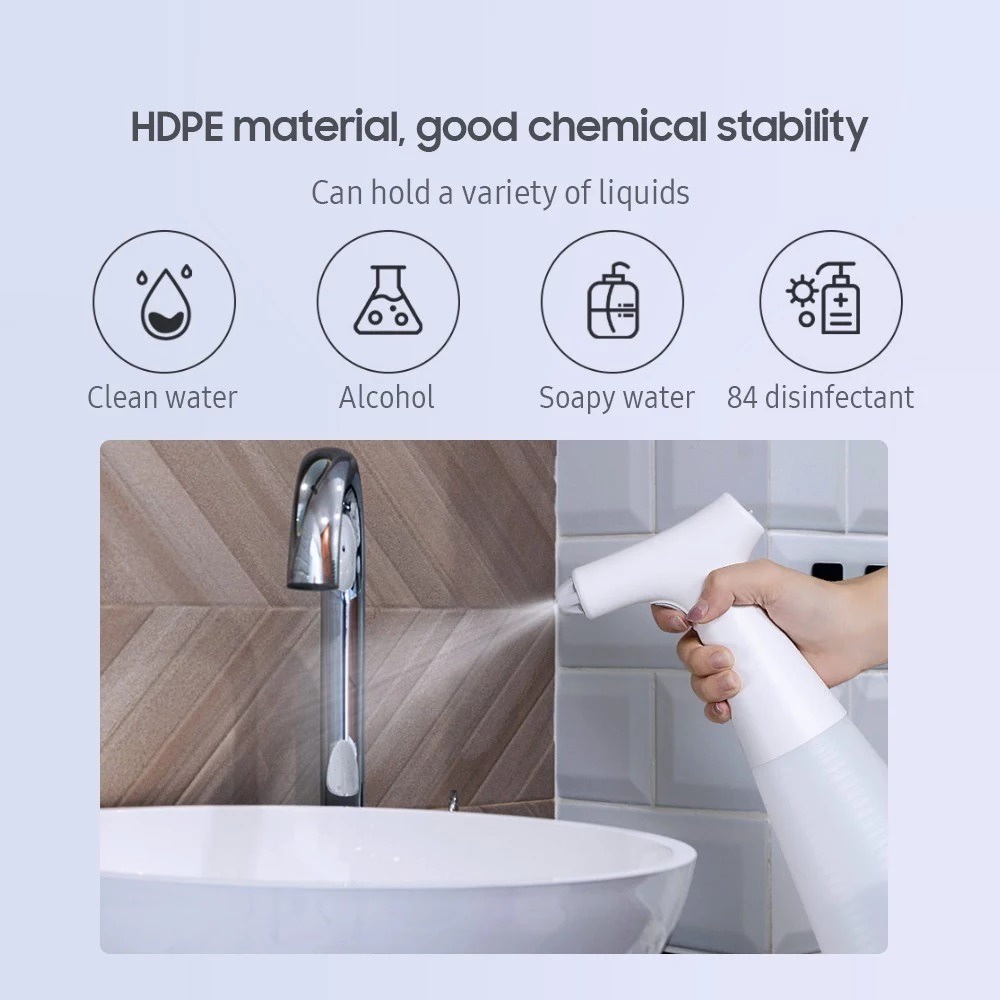 094 XIAODA XD-DDPH01 - Rechargeable Electric Nano Spray Watering Can 550ml