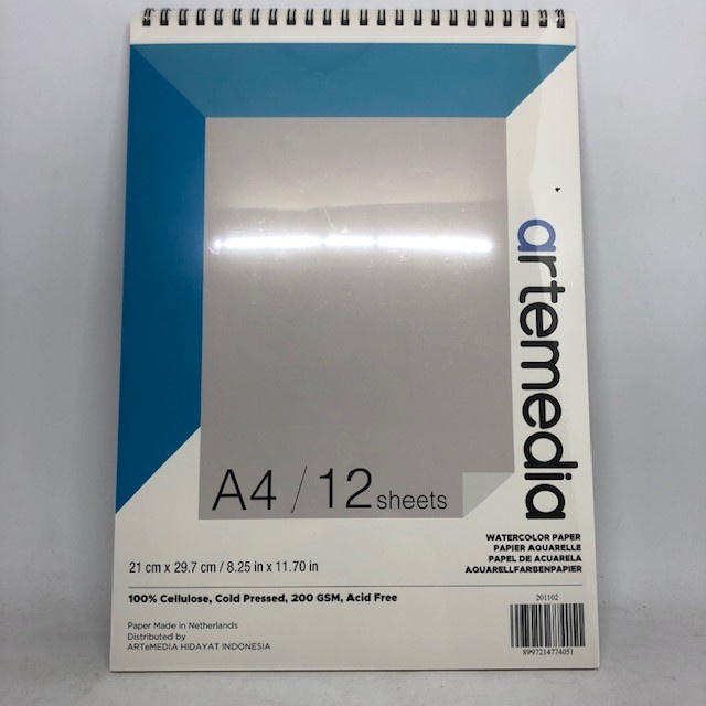 

Murah Artemedia Watercolor Book A4 200Gr 12Sh 201102 Diskon