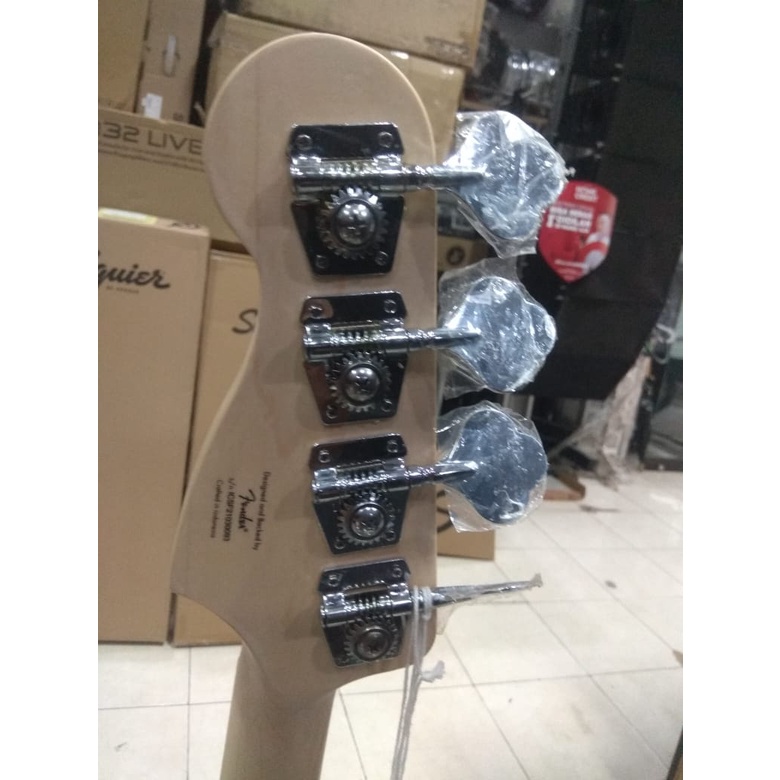 bass elektrik Squier Affinity Series PK PJ BASS MN BLK R15 230V EU