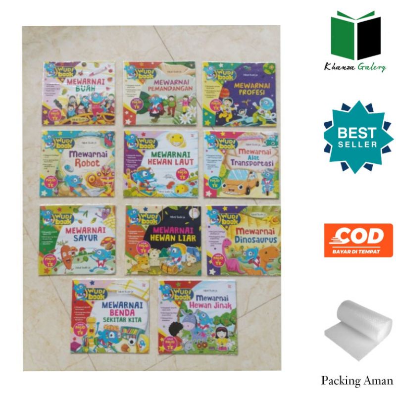 BUKU MEWARNAI WUDI BOOK
