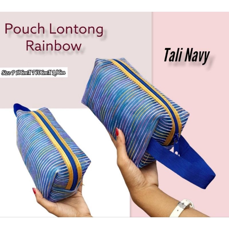 POUCH KOSMETIK LONTONG RAINBOW