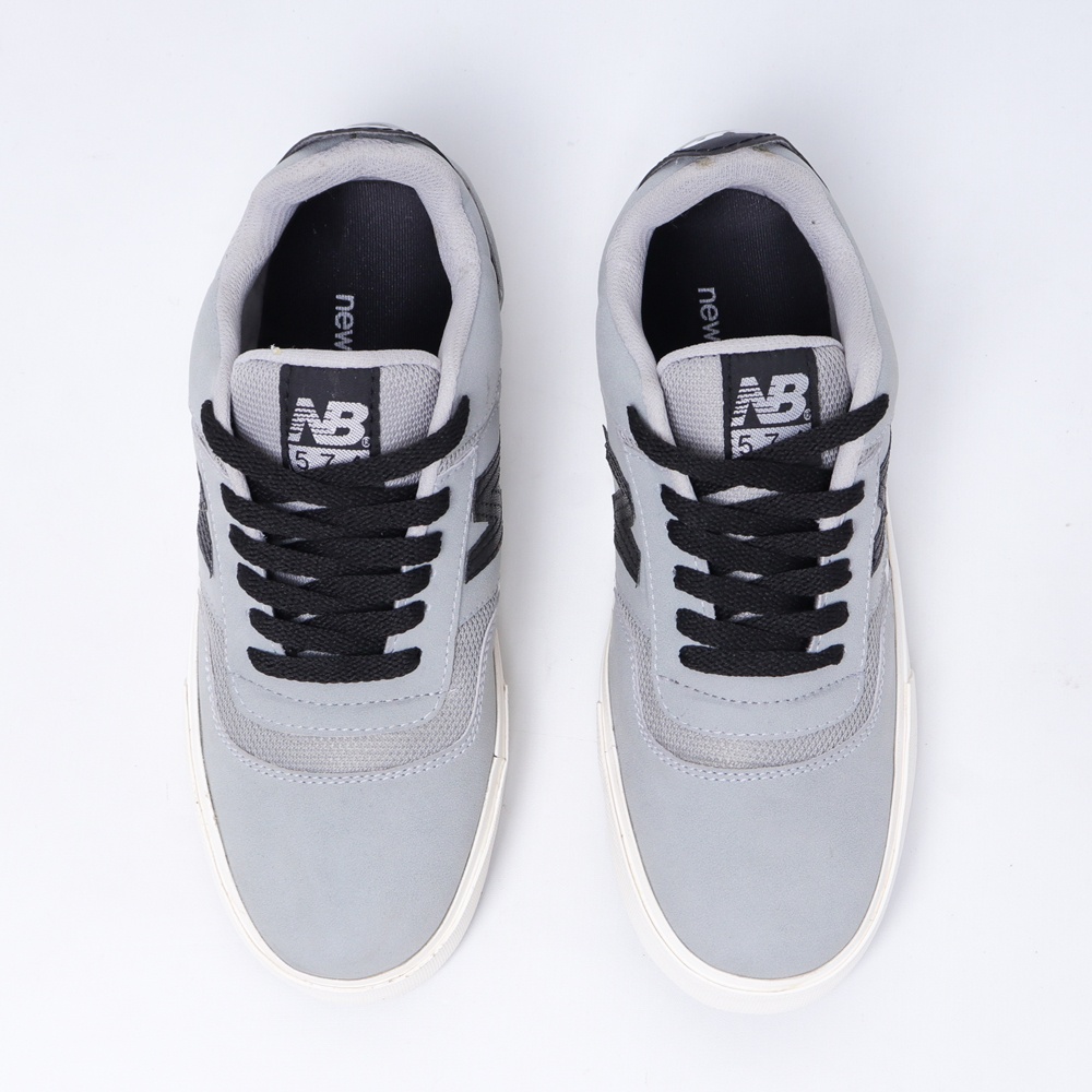 SEPATU PRIA SKATEBOARDING SNEAKERS CASUAL KETS SPORT PREMIUM IMPORT BNIB ABU HITAM