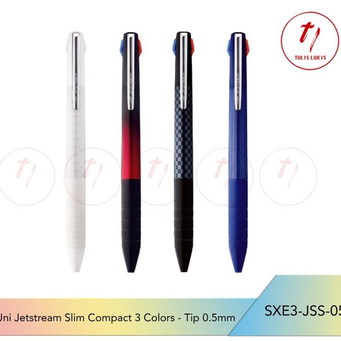 

(COD) Uni Jetstream Slim Compact 3 Colors Multipen 0.5 mm SXE3-JSS-05 FREE ONGKIR Kode 110