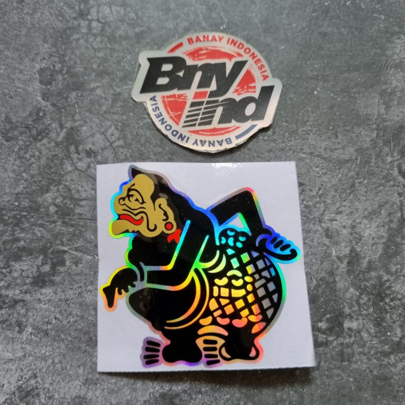 STICKER STIKER WAYANG SEMAR CUTTING